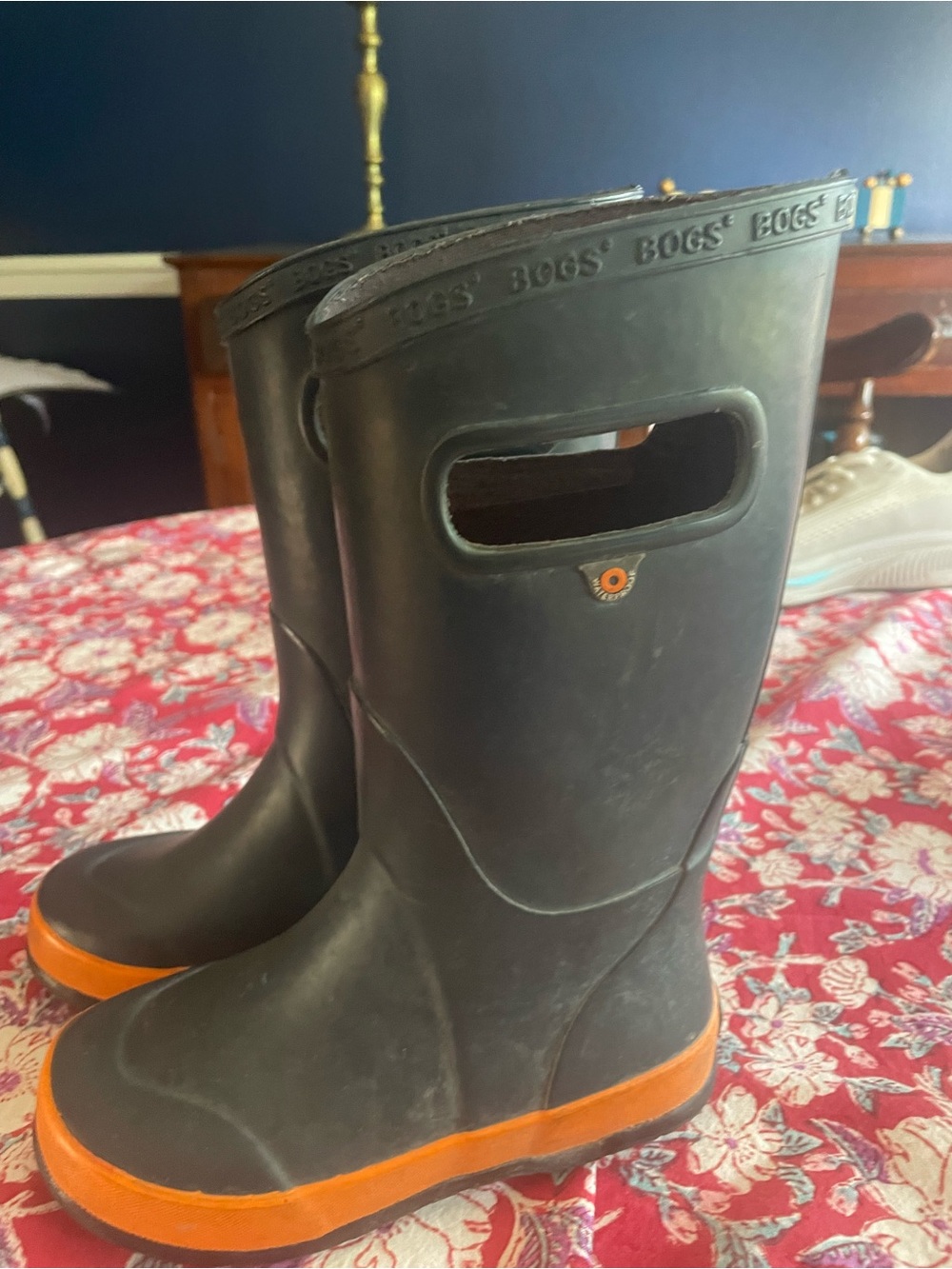 Bogs Kids Black Rain Boots size 13